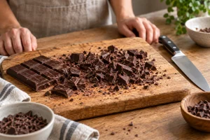 Comment casser une Tablette de Chocolat en pépites à la maison ?
