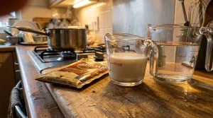 Purée Mousline Dose Lait et Eau pour 1 sachet : Recette
